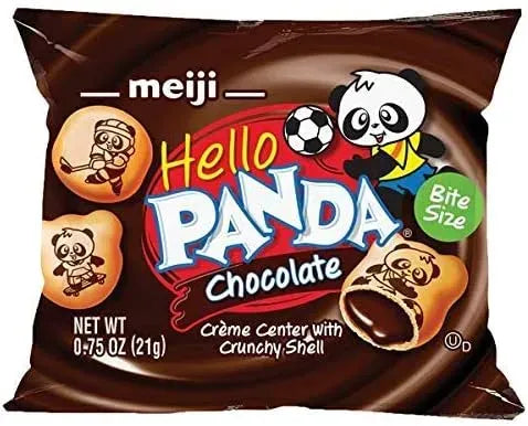 Hello Panda Chocolate Cookies (10 ct, 1 oz) single serve office snack