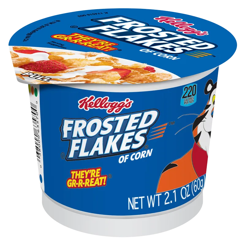 Kellogg's Frosted Flakes Cereal Cups (10 ct, 2 oz) single serve office snack
