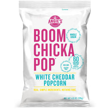 Boom Chicka Pop White Cheddar Popcorn (10 ct, 1.5 oz) single serve office snack