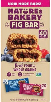 Nature's Bakery Fig Bars Variety Pack (10 ct, 2 oz)
