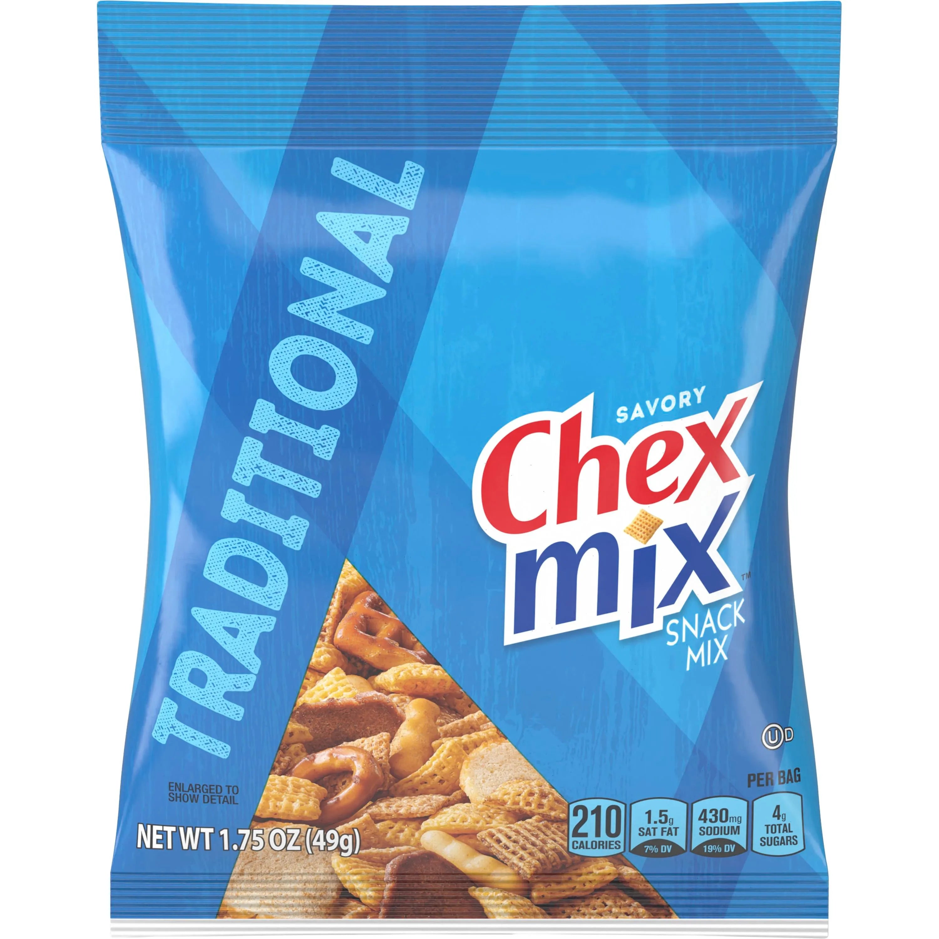 Chex Mix Traditional Snack Mix (10 ct, 1 oz) single serve office snack