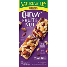 Nature Valley Chewy Fruit and Nut Bars (10 ct, 1 oz) single serve office snack