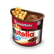 Nutella & GO! Hazelnut and Cocoa Spread with Breadsticks (10 ct, 1 oz) single serve office snack