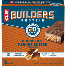 Clif Bar Builder's Protein Bar Chocolate Peanut Butter (1 pack, 2.4 oz) single serve office snack