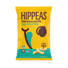 Hippeas White Cheddar Chickpea Puffs (10 ct, 0.8 oz) single serve office snack