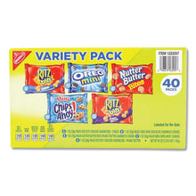 Nabisco Cookies & Crackers Variety Pack (10 ct, 1 oz) single serve office snack