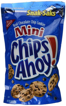 Chips Ahoy! Mini Original Chocolate Chip Cookies (10 ct, 2 oz) single serve office snack