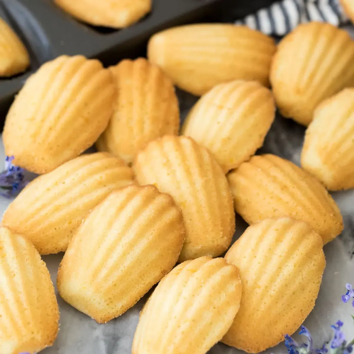 Donsuemor Traditional French Madeleines (10 ct, 1 oz) single serve office snack