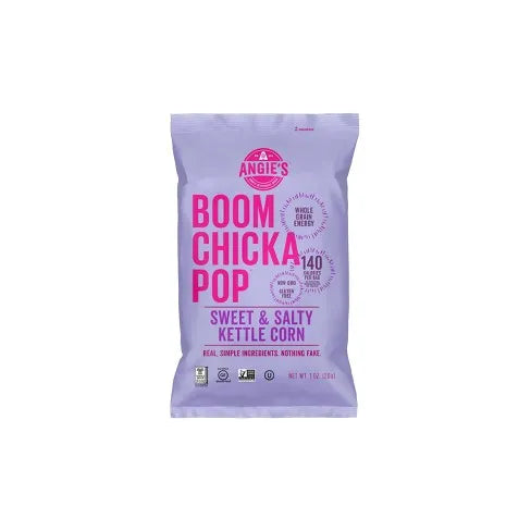 Boom Chicka Pop Sweet & Salty Kettle Corn (10 ct, 1 oz) single serve office snack