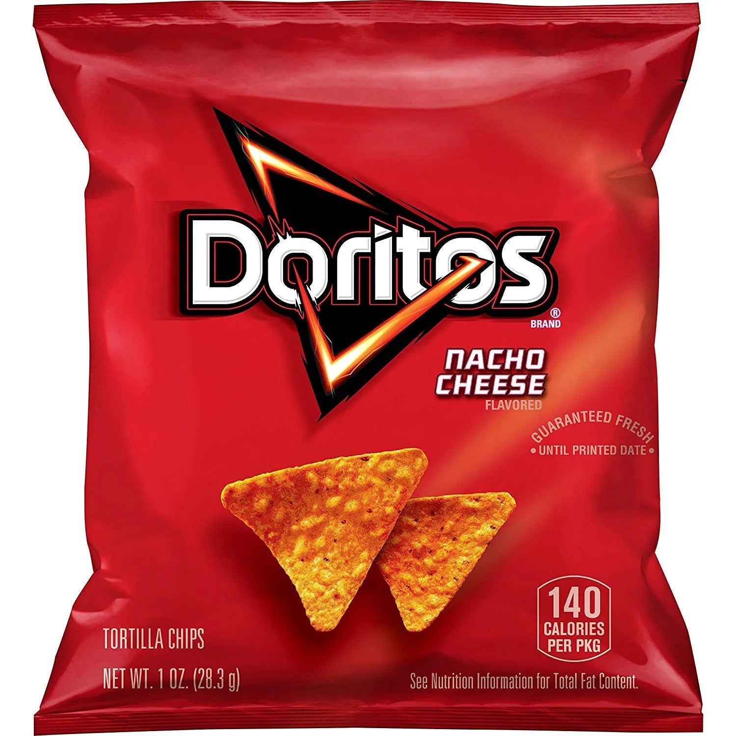 Doritos Nacho Cheese (10 ct, 1 oz) single serve office snack