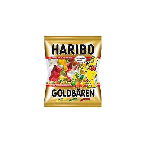 Haribo Goldbears Original Gummy Bears (10 ct, 2 oz) single serve office snack