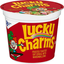 General Mills Lucky Charms Cereal Cups (10 ct, 2 oz) single serve office snack