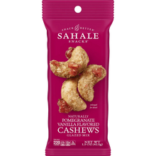 Sahale Pomegranate Vanilla Cashews (10 ct, 2 oz) single serve office snack