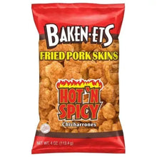Baken-ets Hot 'N Spicy Pork Skins (10 ct, 1 oz) single serve office snack