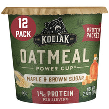 Kodiak Maple Brown Sugar Oatmeal Cups (10 ct, 2 oz) single serve office snack
