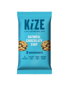 Kize Life Changing Oatmeal Chip Bars (10 ct, 1 oz) single serve office snack