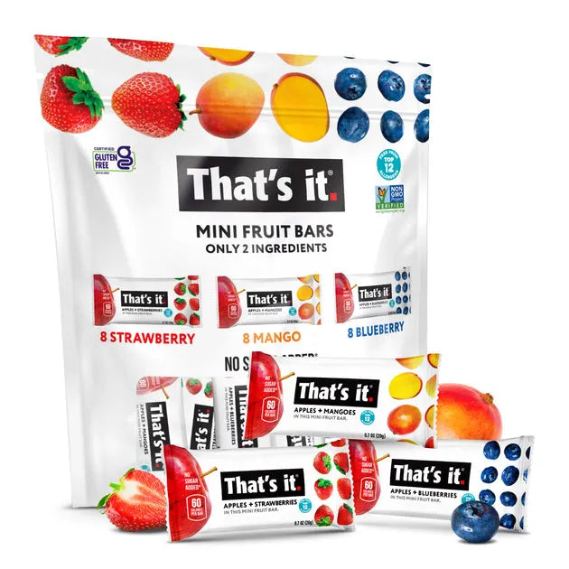 That's it Mini Fruit Bars (10 ct, 0.7 oz) single serve office snack