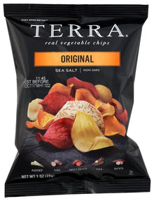 Terra Chips Original (10 ct, 1 oz) single serve office snack