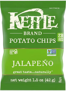 Kettle Brand Jalapeno (10 ct, 1.5 oz) single serve office snack