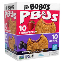 Bobo's PB&Js Oat Bar Variety (10 ct, 2.1 oz) single serve office snack