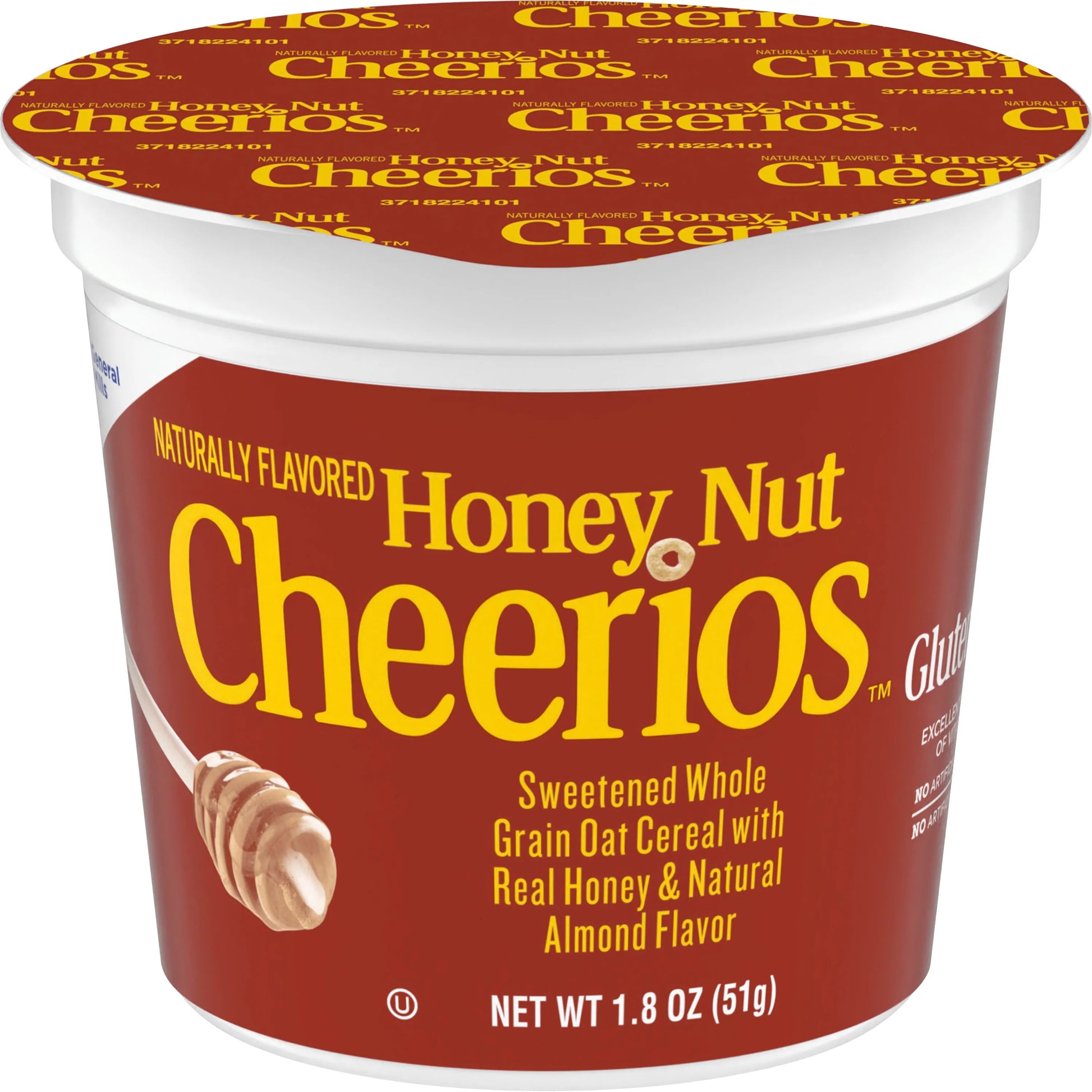 Cheerios Cereal Honey Nut Cup (10 ct, 1.8 oz) single serve office snack